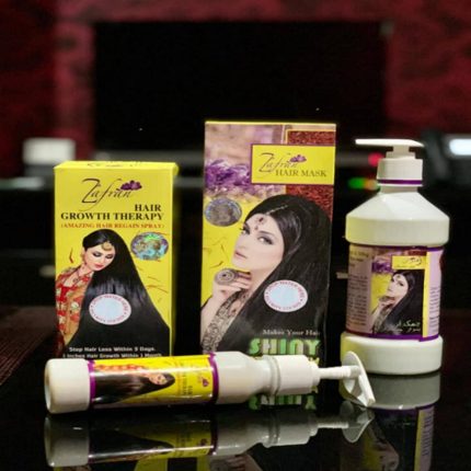 Zafran Hair Loss Combo Hiar oil & Hair Mask Bundle