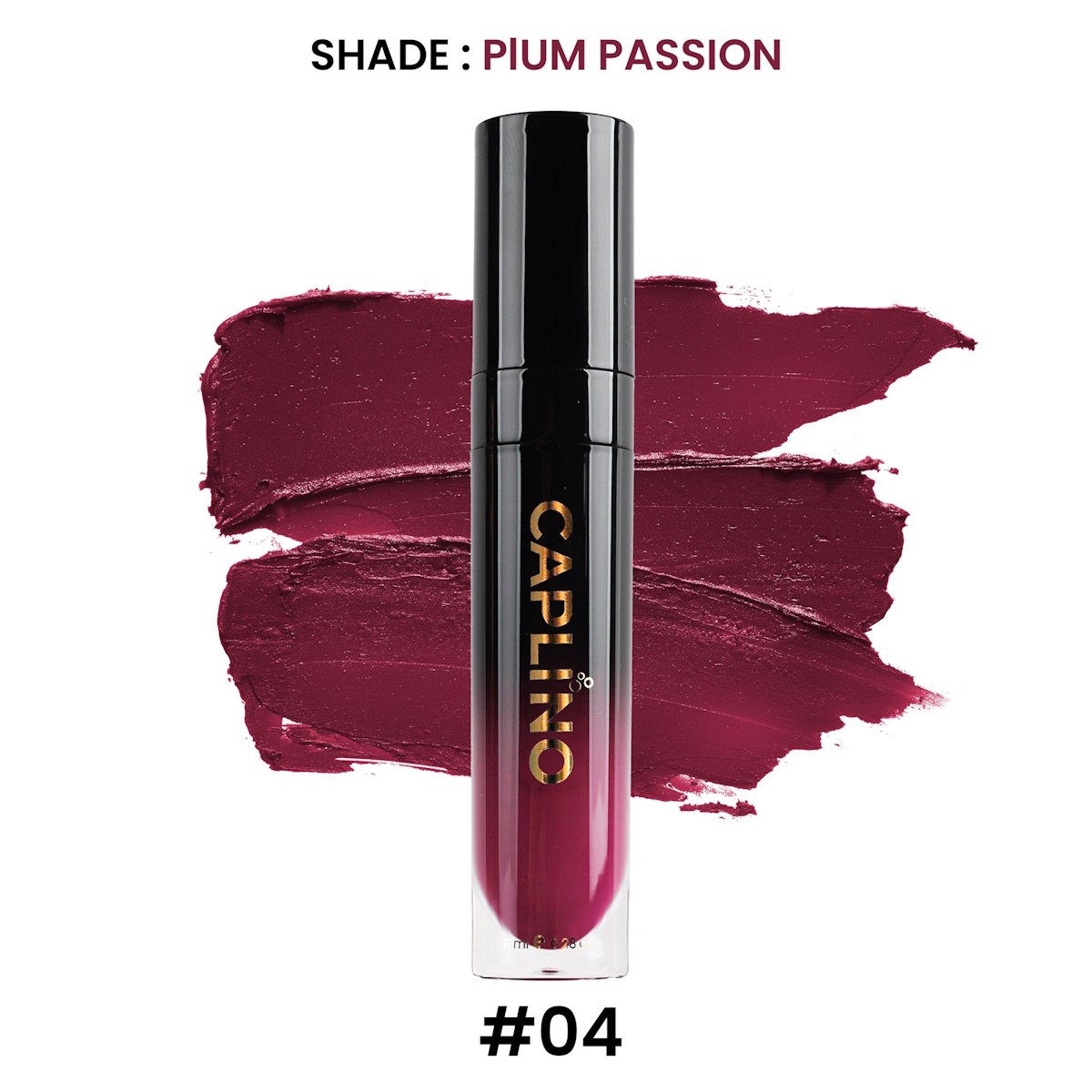 Caplino Liquid Matte Lipstick Plum Passion